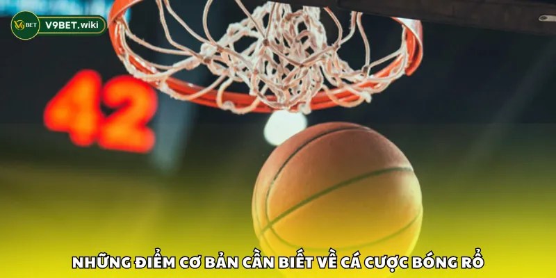 Những điểm cơ bản cần biết về cá cược bóng rổ